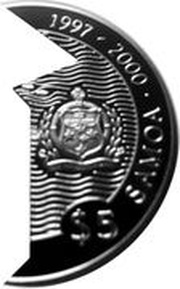 5 Tala - Tanumafili II War and Peace obverse image