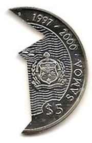 5 Tala - Tanumafili II Tempora Mutantur; Silver Proof issue obverse image