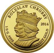 5 Tala Boleslaw Chrobry, Samoa, 2014 reverse image