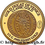 5 Tala Gold Ducat of Venice, Samoa, 2015 reverse image
