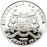 1000 Francs CFA St. Petersburg Lighthouse obverse image