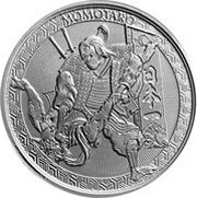 5 Tala Momotaro subduing the Demon (Ukiyo-e style), Samoa, 2020 reverse image