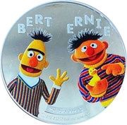 5 Dollars Sesame Street - Bert and Ernie, Samoa, 2021 reverse image