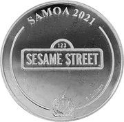 5 Dollars Sesame Street - Cookie Monster obverse image