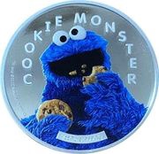 5 Dollars Sesame Street - Cookie Monster, Samoa, 2021 reverse image