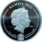 5 Dollars - Elizabeth II Bugs Bunny; Colourised obverse image