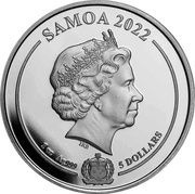5 Dollars - Elizabeth II Daffy Duck obverse image