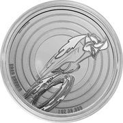 5 Dollars - Elizabeth II Posthumous; Road Runner, Samoa, 2023 reverse image