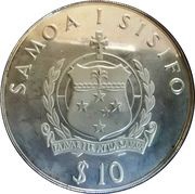 10 Tala - Tanumafili II Commonwealth Games obverse image