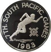 10 Tala South Pacific Games, Samoa, 1983 reverse image
