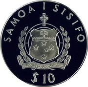 10 Tala - Tanumafili II Royal Wedding obverse image