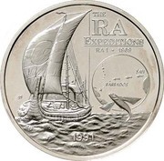 10 Tala - Tanumafili II RA Expeditions, Samoa, 1991 reverse image