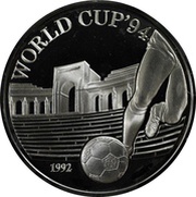 10 Tālā - Tanumafili II World Cup, Samoa, 1992 reverse image