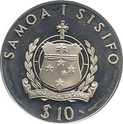 10 Tālā - Tanumafili II Jubilee obverse image