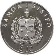 10 Tālā - Tanumafili II Diving obverse image