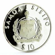 10 Tālā - Tanumafili II Jakob Roggeveen obverse image