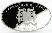 1000 Francs CFA Year of the Snake obverse image