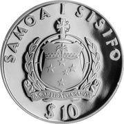 10 Tala Edmond Halley obverse image