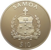 10 Tala Football World Championship 1998 obverse image