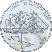 10 Tala - Tanumafili II "Eber", Samoa, 1999 reverse image