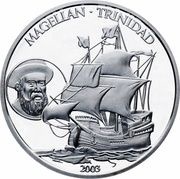 10 Tala Ferdinand Magellan, Samoa, 2003 reverse image