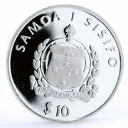 10 Tālā - Tanumafili II SMS "Adler" 1889 obverse image