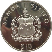 10 Tālā - Tanumafili II "La Récherche" obverse image