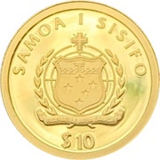 10 Tala S.M.S. Bismarck obverse image