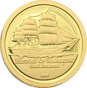 10 Tala S.M.S. Bismarck, Samoa, 2008 reverse image