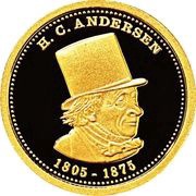 10 Tala Hans Christian Andersen, Samoa, 2008 reverse image