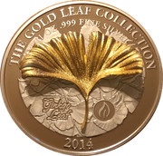 10 Tala Ginkgo leaf, Samoa, 2014 reverse image