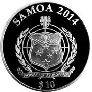 10 Tala Berlin Wall obverse image
