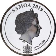 10 Dollars - Elizabeth II Princess Grace of Monaco obverse image