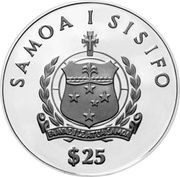 25 Tala - Tanumafili II "Kon-Tiki" obverse image