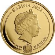 25 Dollars - Elizabeth II Daffy Duck obverse image