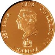 50 Tala Coronation of King Charles III obverse image