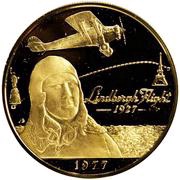 100 Tala Charles Lindbergh, Samoa, 1977 reverse image