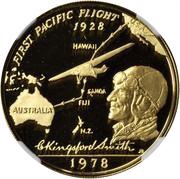 100 Tala Charles Kingsford Smith, Samoa, 1978 reverse image