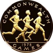 100 Tala - Tanumafili II IX Commonwealth Games, Samoa, 1978 reverse image
