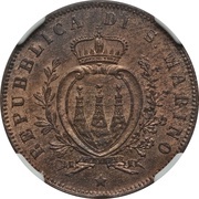 5 Centesimi obverse image