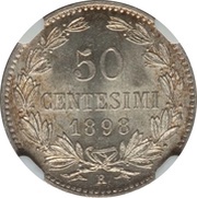 50 Centesimi reverse image