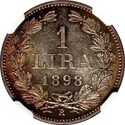 1 Lira reverse image