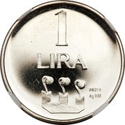 1 Lira Trial Strike reverse image