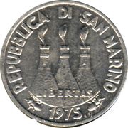1 Lira Spiders in Web obverse image