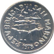 1 Lira Umbrella Maker obverse image