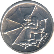 1 Lira Umbrella Maker reverse image
