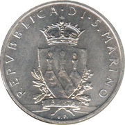 1 Lira Rapier obverse image