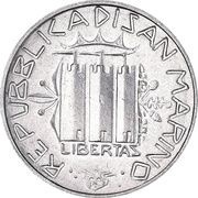1 Lira Struggle against Drug Abuse obverse image