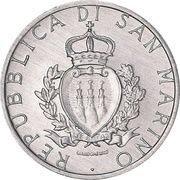 1 Lira Faetano obverse image
