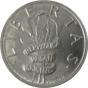 1 Lira Disarmament obverse image
